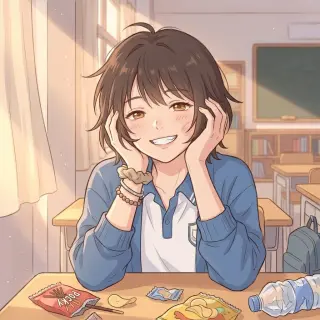 周曉曉剛睡醒——圖片作品