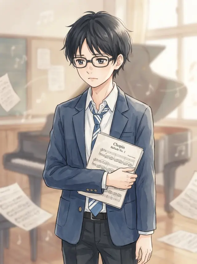 Your Lie in April — world cover art