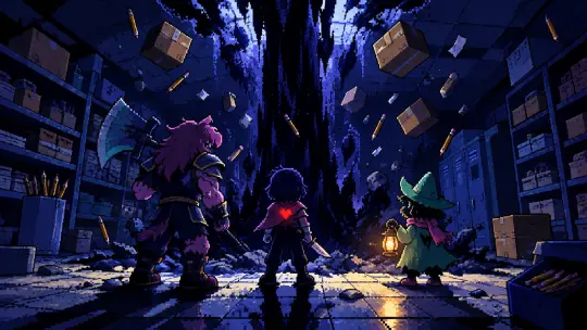 Deltarune — Fontänen der Dunkelheit: Hometown, die Dunklen Welten und der Ritter, der immer neue Türen öffnet