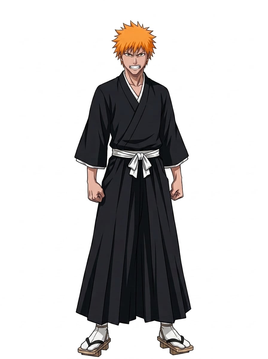 Ichigo Kurosaki determined sprite