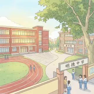 明德中學封面