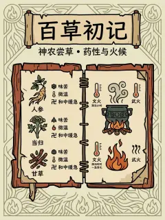 Primeros Registros de Cien Hierbas (百草初记)