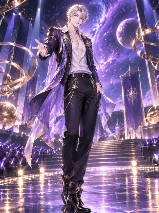 Handsome Men in the Galaxy Story-Hub-Cover