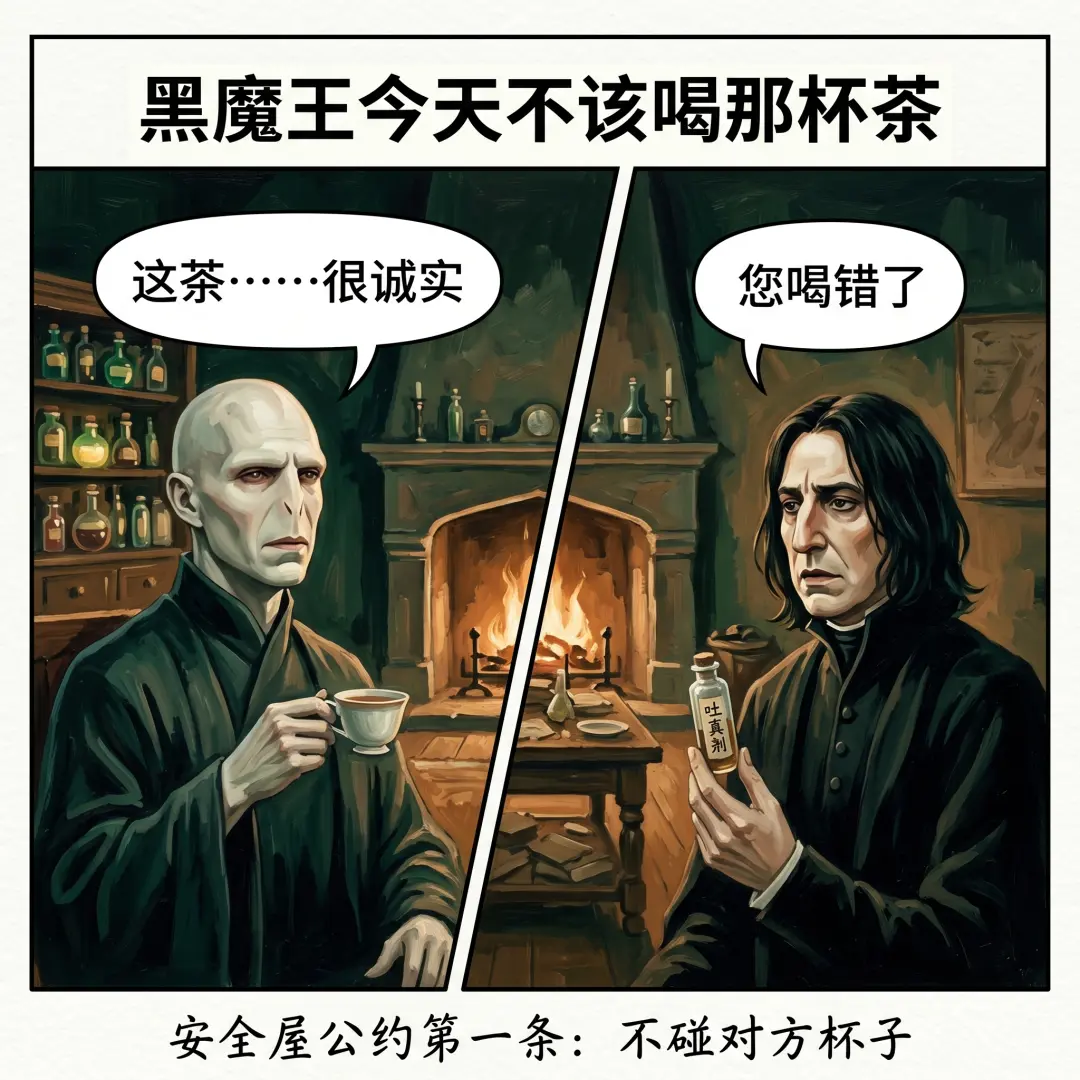 动画对白节奏 AI 工具——吐真剂迷你剧场:吐真剂漫画页