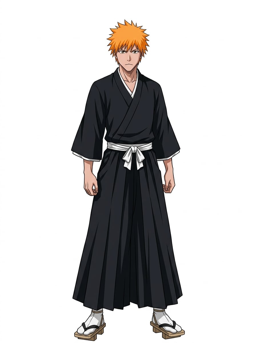 Ichigo Kurosaki neutral sprite