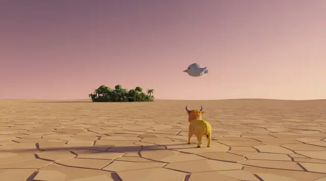 Niu Lai (牛来) — v2 world asset