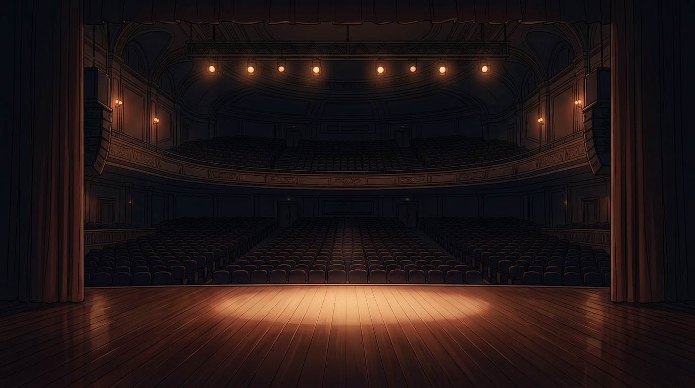 Konzertsaal-Hintergrund