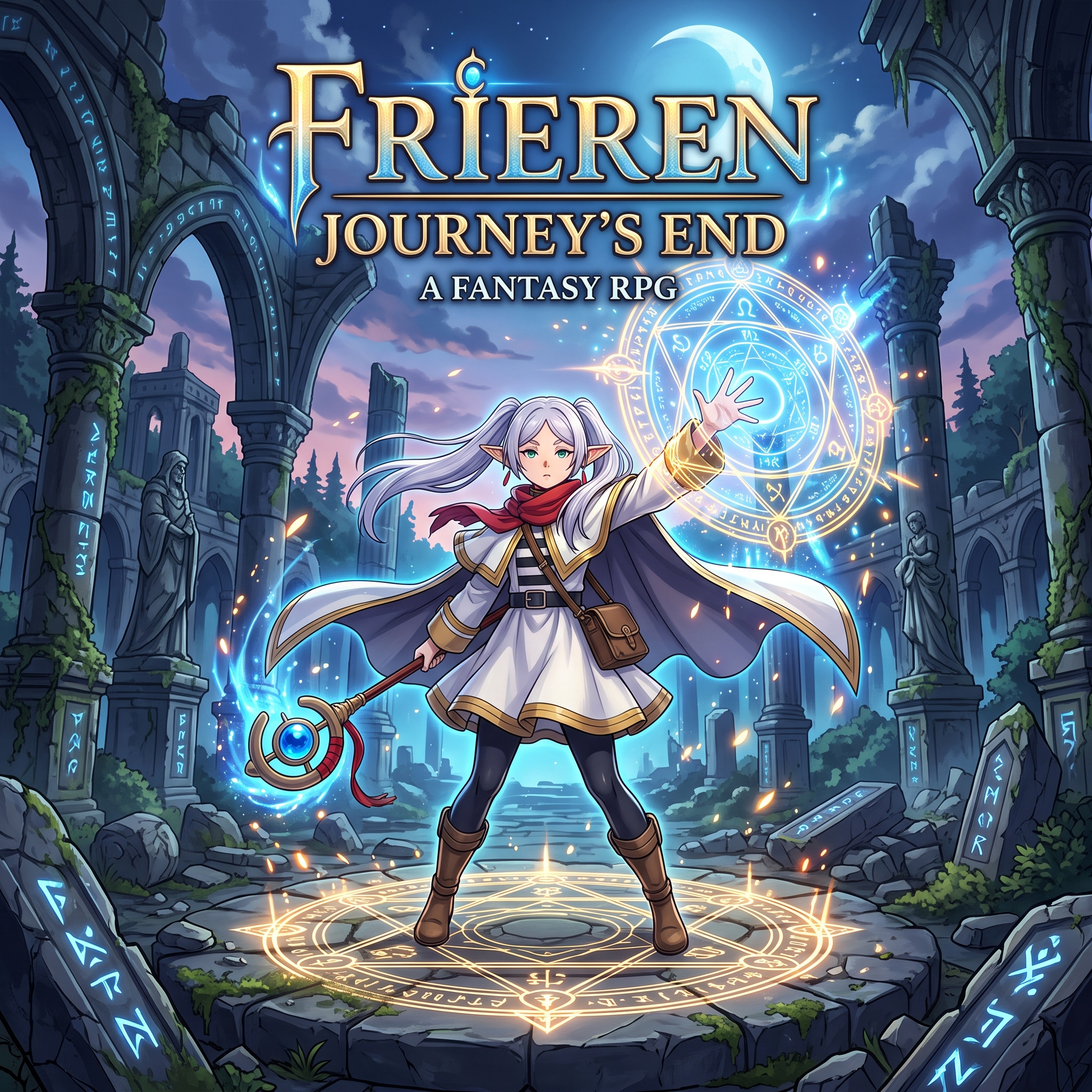 Frieren Simulator — Post-Hero Fantasy: Explore a World After the Demon King's Fall