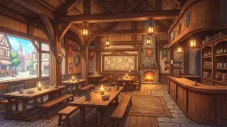 场景背景——冒险者公会