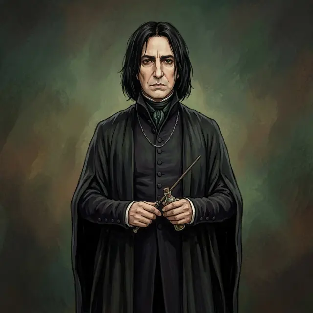 Severus Snape — Harry Potter Wizarding World reference cover art