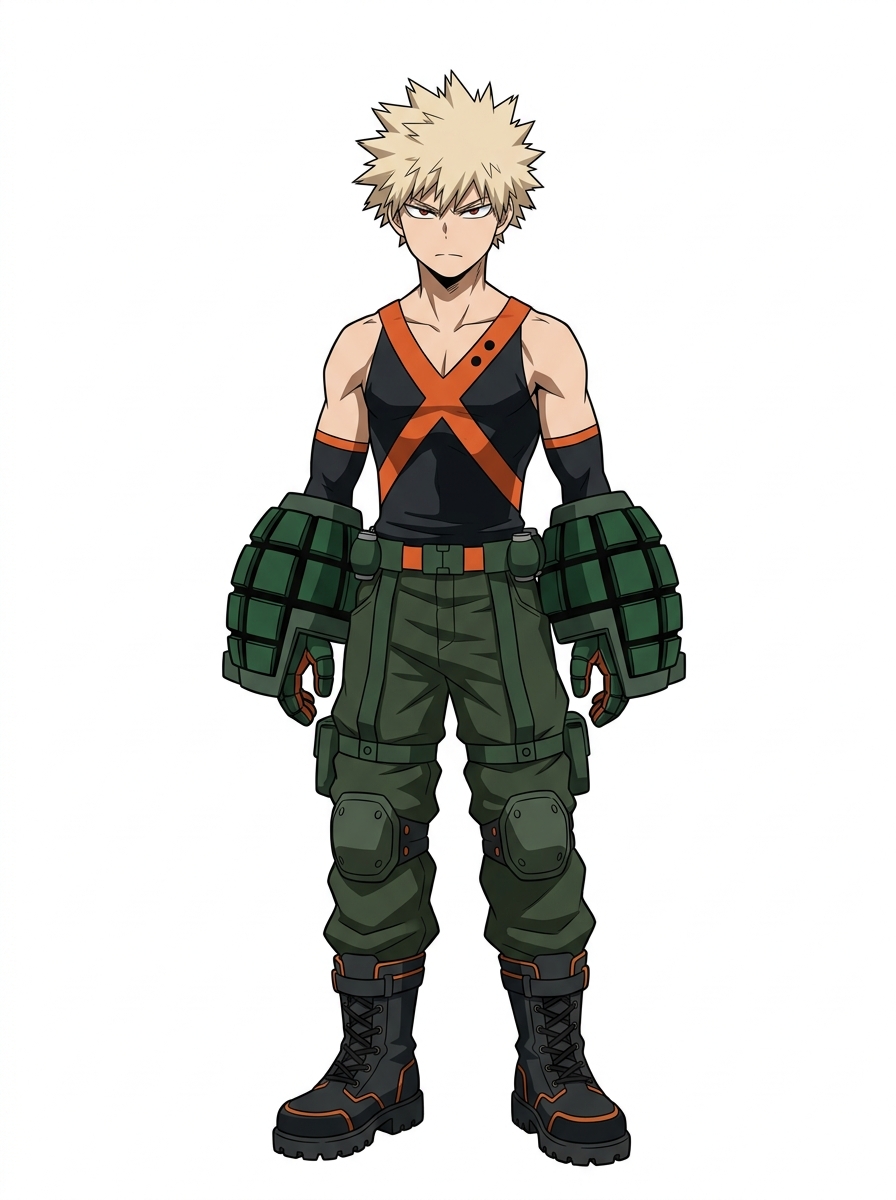 Katsuki Bakugo sprite