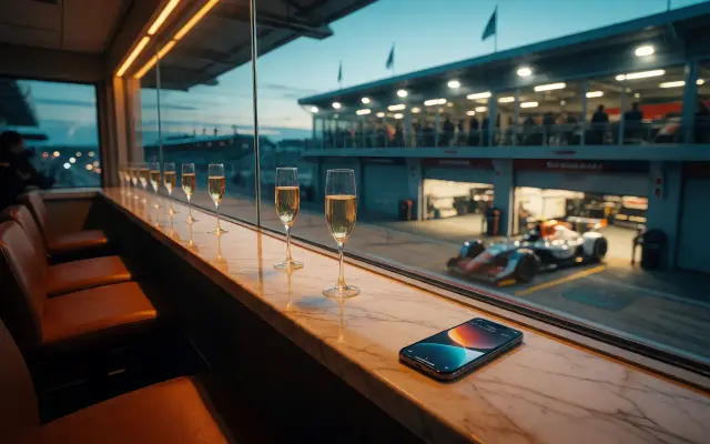 Scene background — Sponsor Hospitality Box