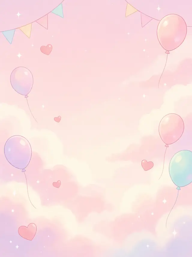 Pastel title-sky background