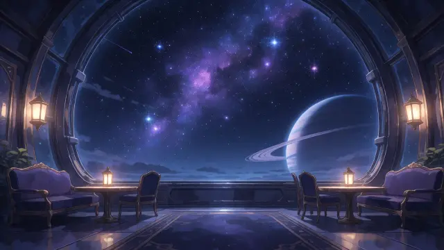 Gilded Succession——夜色中的屋頂觀星台