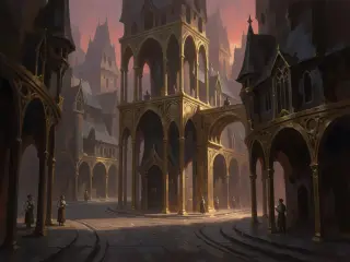 Cinder Court — Visual da chave de chegada (Krea 2)