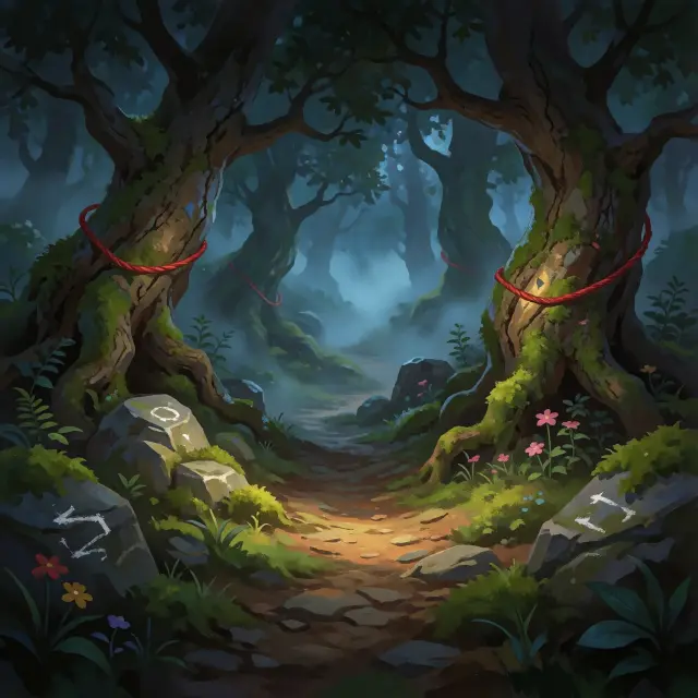 蠻荒森林小徑 — Wilderwood Rescue 的場景美術
