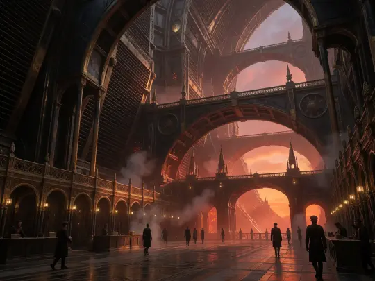 Cinder Court — Arrival Key Visual (GPT Image 2)