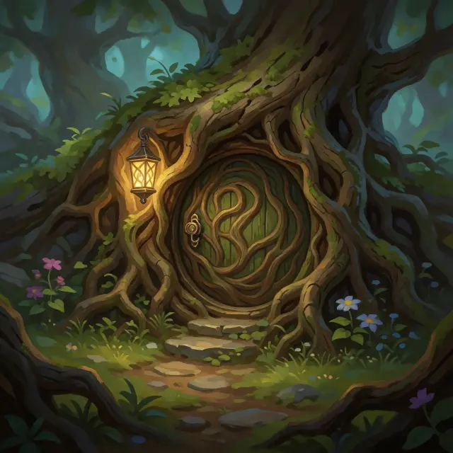 盤根之門 — Wilderwood Rescue 的場景美術