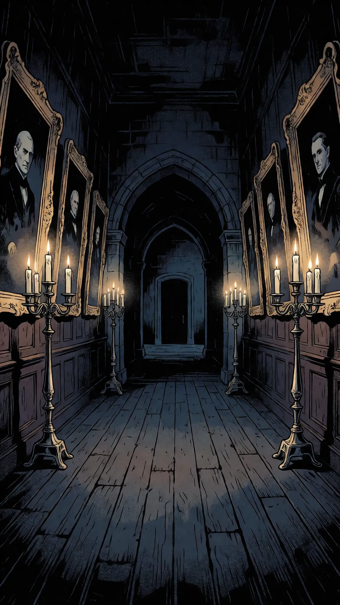 Der Kerzensaal — Korridorreferenz